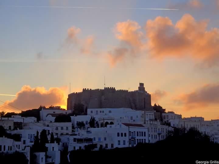 Patmos Chora Traditional Villa Genadio エクステリア 写真